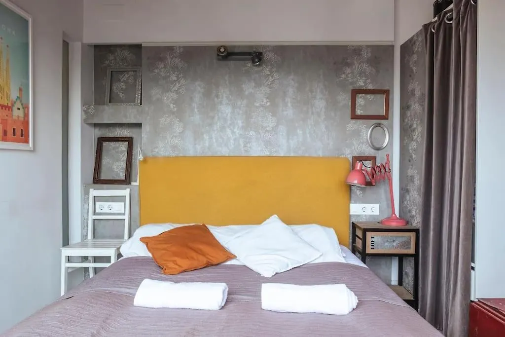 Cozy Penthouse Studio With Private Rooftop Terrace Barcelona Apartment