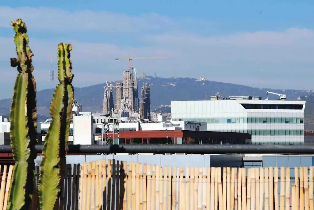 Apartment Cozy Penthouse Studio With Private Rooftop Terrace Barcelona