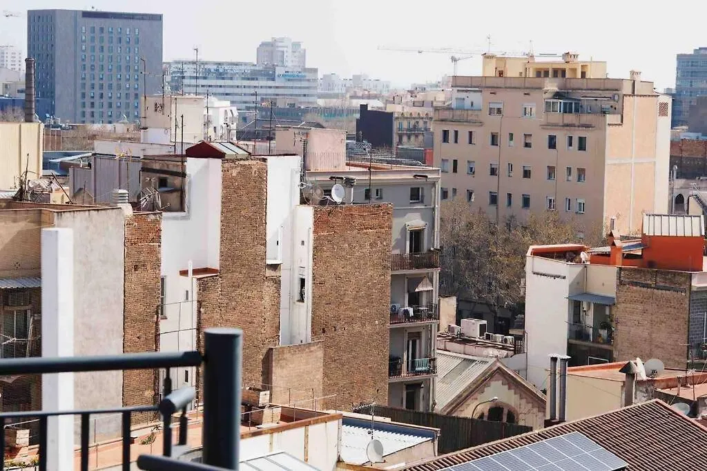 Cozy Penthouse Studio With Private Rooftop Terrace Barcelona Apartment