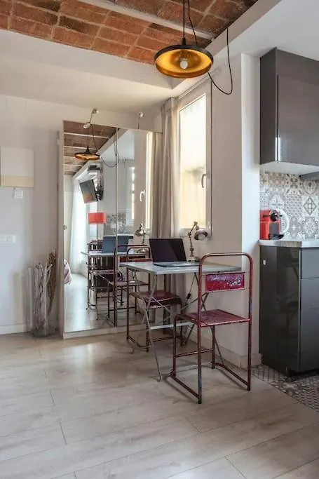 Cozy Penthouse Studio With Private Rooftop Terrace Barcelona 0*,  Spain